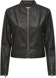 Onlmindy Faux Leather Washed Jacket, Only, Chaqueta  imitación cuero