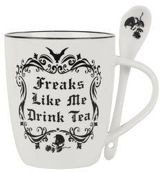 Freaks Like Me Drink Tea, Alchemy England, Taza