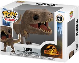 Figura vinilo Jurassic World - Dominion - T.Rex 1211, Jurassic Park, ¡Funko Pop!