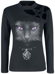 Black Cat, Spiral, Camiseta Manga Larga