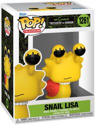 Figura vinilo Snail Lisa no. 1261, Los Simpsons, ¡Funko Pop!