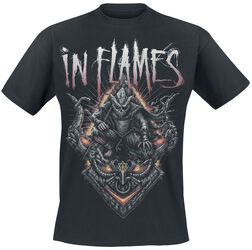 Temple Mask, In Flames, Camiseta