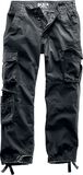 Pure Vintage Trousers (Loose Fit), Black Premium by EMP, Pantalones Cargo