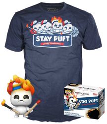 Afterlife - Mini Puft (on fire) (GITD) - POP! & Camiseta, Ghostbusters, ¡Funko Pop!