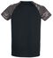 Black T-shirt with Camouflage Rockhand