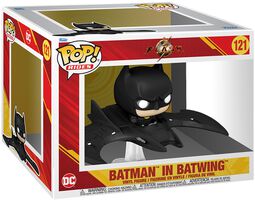 Batman in Batwing  (Pop! Ride Super Deluxe) Vinyl Figur 121, The Flash, ¡Funko Pop!