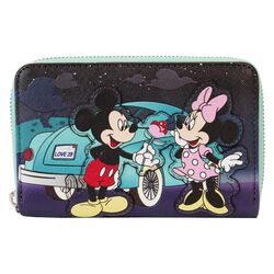 Loungefly - Micky & Minnie Date Night Drive-In, Mickey Mouse, Cartera