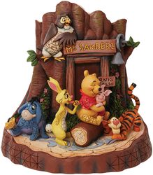 Winnie and Friends - Carved by Heart Collection, Winnie the Pooh, Estatua