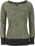 Acid Washed Sweater, R.E.D. by EMP, Sudadera
