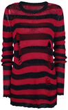Freddy's Destroyed Stripe Sweater, Forplay, Jersey de punto