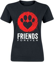 Paw - Friends forever, Tierisch, Camiseta