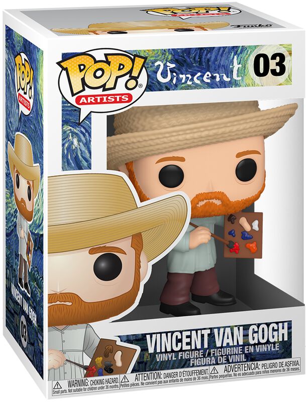 Vincent van Gogh Figura vinilo Vincent van Gogh (artists) no. 03