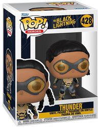 Figura vinilo Thunder 428, Black Lightning, ¡Funko Pop!