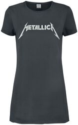 Amplified Collection - Logo, Metallica, Vestido Corto