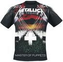 Master Of Puppets - Faded Allover, Metallica, Camiseta