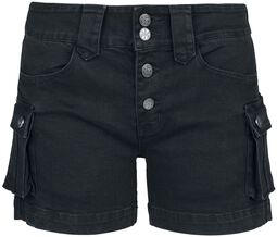 EMP Street Crafted Design Collection - Shorts, Black Premium by EMP, Pantalones cortos