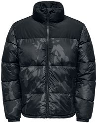 ONSMELVIN LIFE LF PUFFER JACKET OTW VD, ONLY and SONS, Chaqueta de Invierno