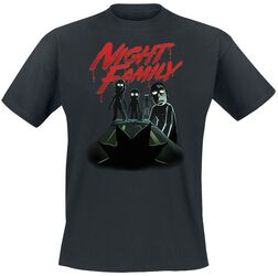 Night Family, Rick and Morty, Camiseta