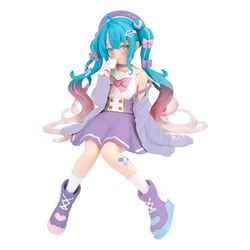 Love Sailor Purple Noodle Stopper Figurine, Hatsune Miku, Estatua