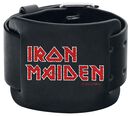 Logo, Iron Maiden, Pulsera de Cuero