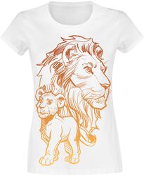 Simba And Mufasa - Father And Son, El Rey León, Camiseta
