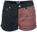 Tartan Hotpants, Rock Rebel by EMP, Pantalones cortos