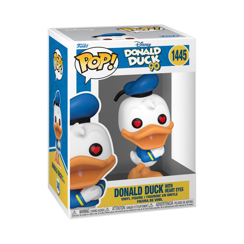 Figura vinilo 90th Anniversary - Donald Duck with Heart Eyes 1445