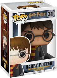 Figura Vinilo Harry con Hedwig - 31, Harry Potter, ¡Funko Pop!