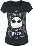 Jack Skellington - Jack Is Back, Pesadilla Antes De Navidad, Camiseta