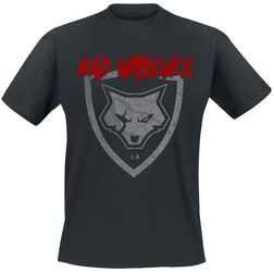 Paw Logo Shield, Bad Wolves, Camiseta