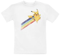 Kids - Pikachu - Rainbow, Pokémon, Camiseta