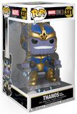 Figura Vinilo Thanos with Throne Deluxe 331, Marvel, ¡Funko Pop!
