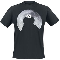 Cookie Monster - Moonnight, Barrio Sesamo, Camiseta