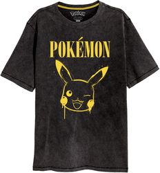 Pikachu graffiti, Pokémon, Camiseta