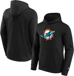 Miami Dolphins logo, Fanatics, Sudadera con capucha