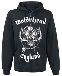 England, Motörhead, Capucha con cremallera