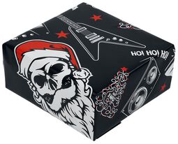 Santa Skull Geschenkpapier