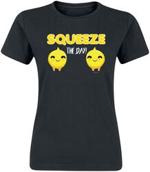 Squeeze the day!, Slogans, Camiseta