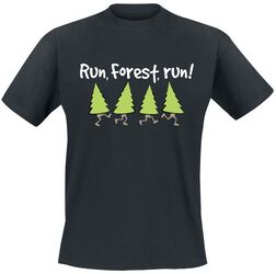 Run, Forest, Run!, Slogans, Camiseta