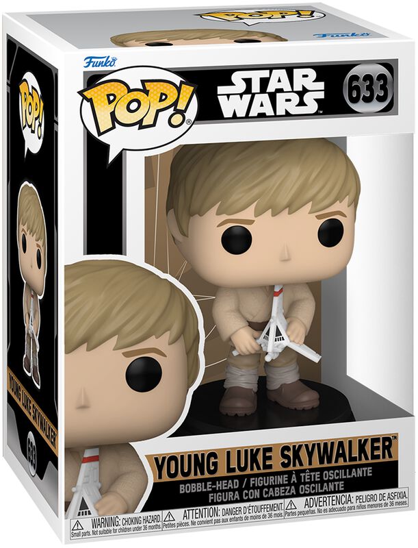 Figura vinilo Obi-Wan - Young Luke Skywalker no. 633