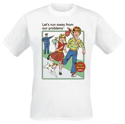 Let’s Run Away From Our Problems, Steven Rhodes, Camiseta