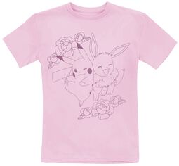 Kids - Pikachu and Eevee, Pokémon, Camiseta