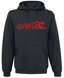 Logo, Gorillaz, Sudadera con capucha