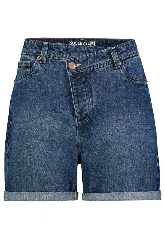 Bermudas denim mujer Sublevel Denim Pantalones cortos EMP