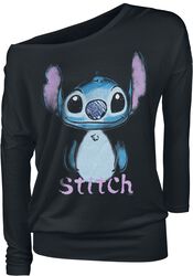Graffiti, Lilo & Stitch, Camiseta Manga Larga