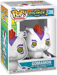 Figura vinilo Gomamon no. 1386, Digimon, ¡Funko Pop!