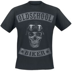 Oldschool Biker Skull, Oldschool Biker Skull, Camiseta