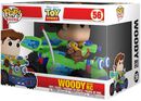 Figura Vinilo Woody with RC POP! Rides 56, Toy Story, ¡Funko Pop!