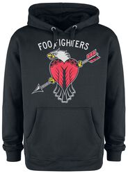 Amplified Collection - Eagle Tattoo, Foo Fighters, Sudadera con capucha
