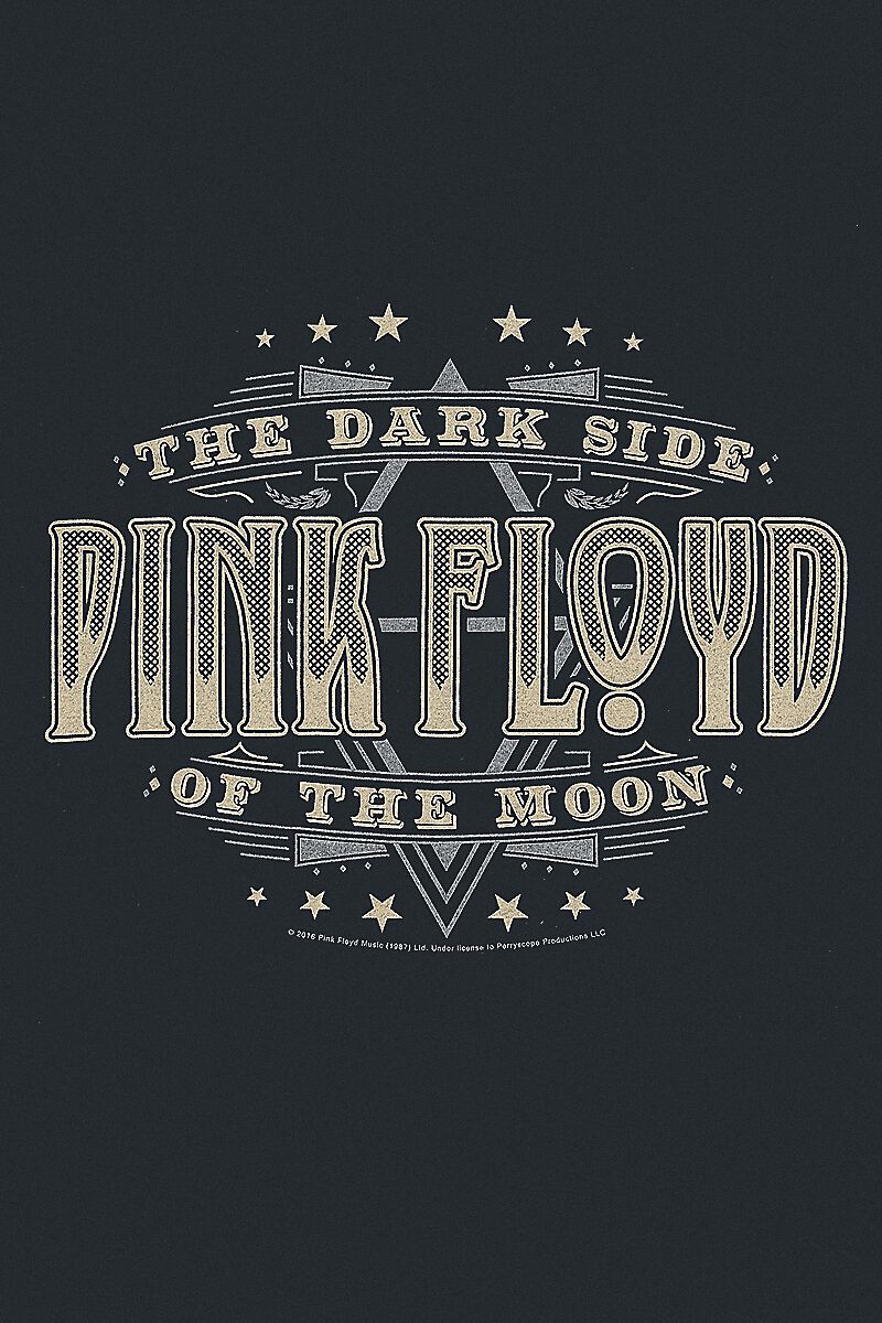 Pink Floyd Floyd Green Swirl, Camiseta Hombre, Negro (Black Black), XX-Large